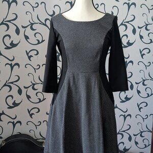 Maurices Optical Illusion Hourglass Fit & Flare Dress